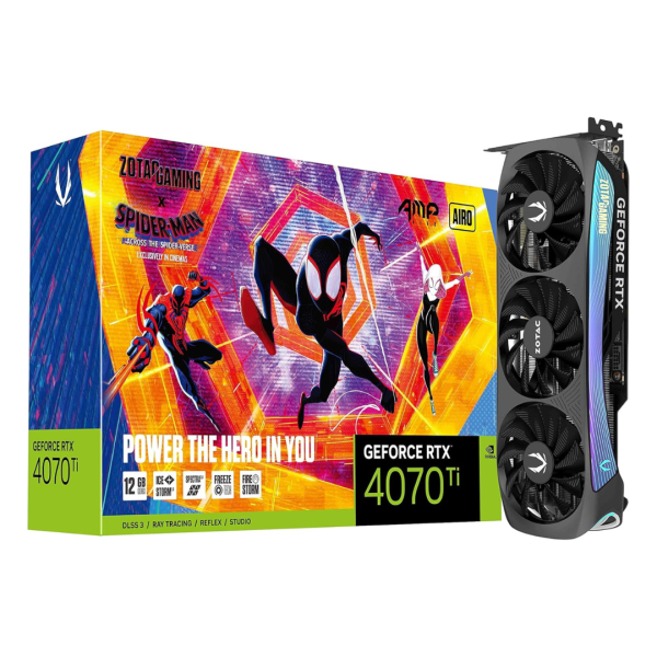 ZOTAC GAMING GeForce RTX 4070 Ti AMP 12GB GDDR6X Graphics Card on Sale