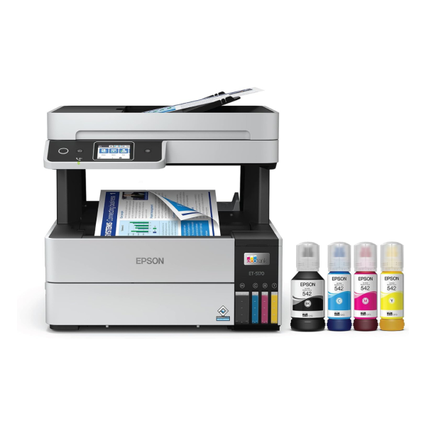 Epson EcoTank Pro ET-5170 Wireless Network Color Inkjet 4-In-1 Printer Discount