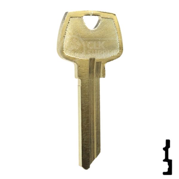 Uncut Key Blank | Sargent | SAR-1 NS Supply - Image 3