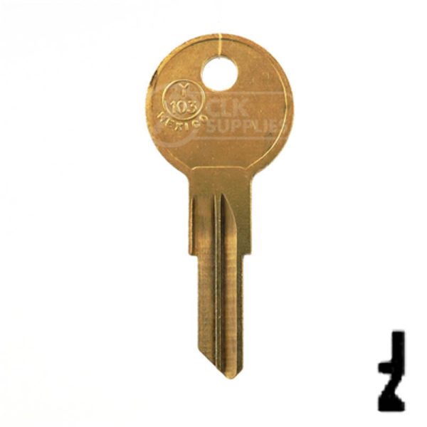Uncut Key Blank | Yale | Y103, O1122B For Sale