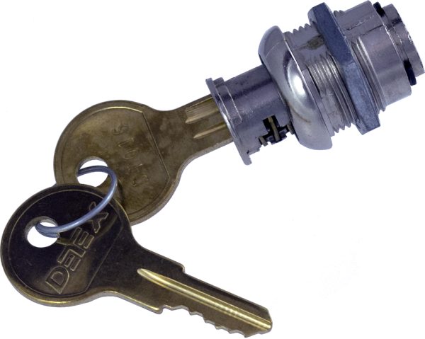 Detex PP-5572 Cover Lock Set with DT012 Keys for EAX & ECL Alarms For Cheap