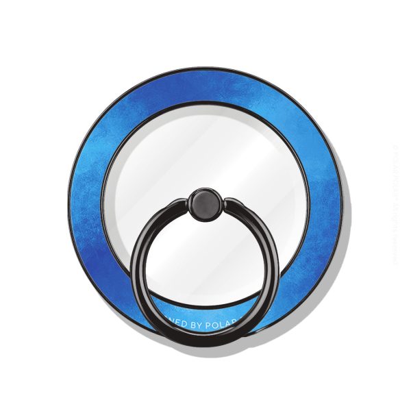 Clouds in Summer - Black MagSafe Phone Grip and Ring Holder Stand Supply - Image 2