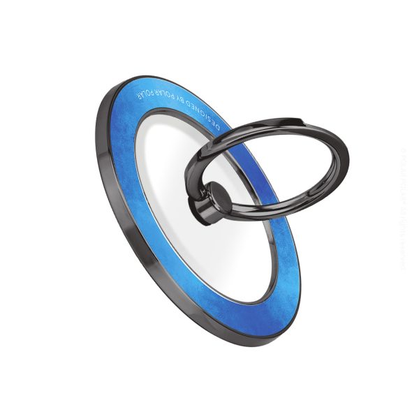 Clouds in Summer - Black MagSafe Phone Grip and Ring Holder Stand Supply