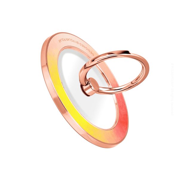 Clouds in Fall - Rose Gold MagSafe Phone Grip and Ring Holder Stand Online