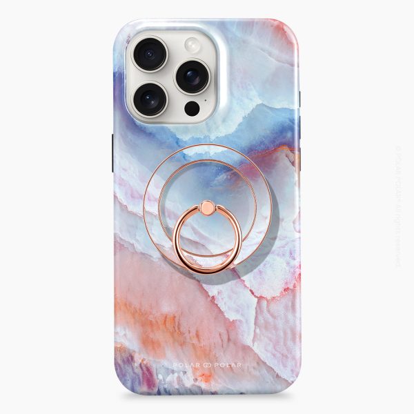 Almond Coast - Rose Gold MagSafe Phone Grip and Ring Holder Stand Online now - Image 4